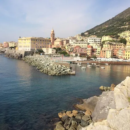 Ferienwohnung A Few Steps From The Port Of Nervi Genua Exterior foto