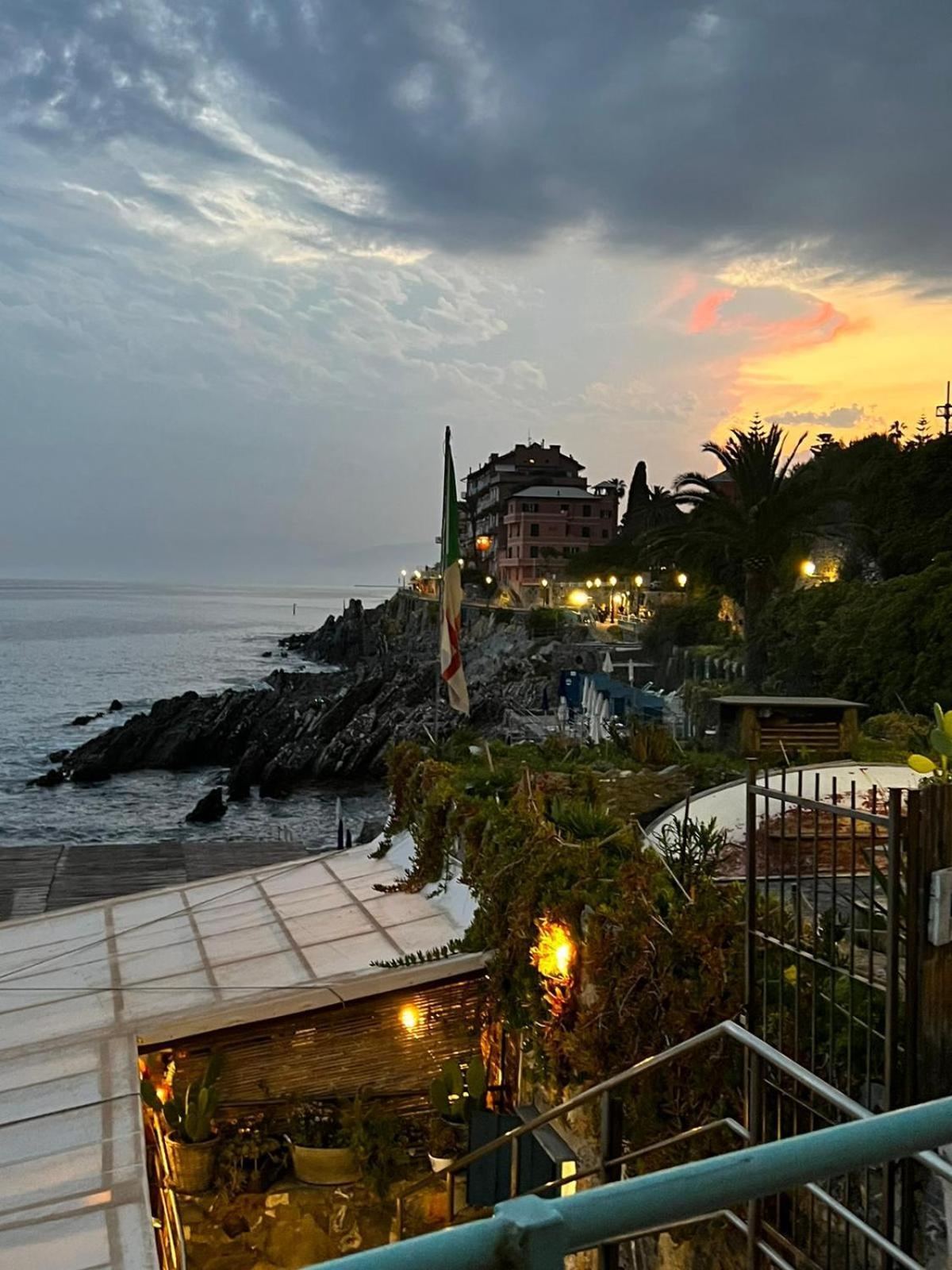 A Few Steps From The Port Of Nervi